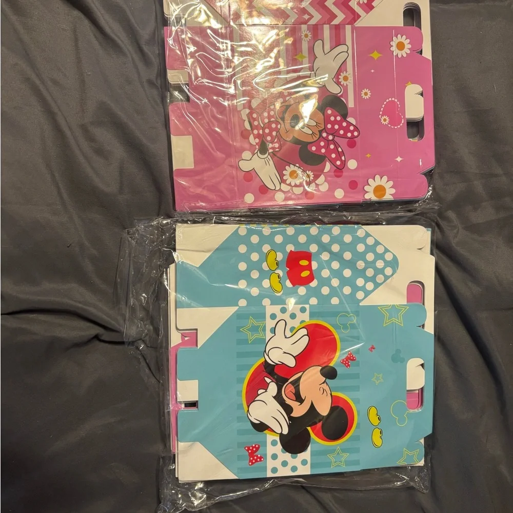 Disney Mickey and Minnie Mouse Blue and Pink party favors